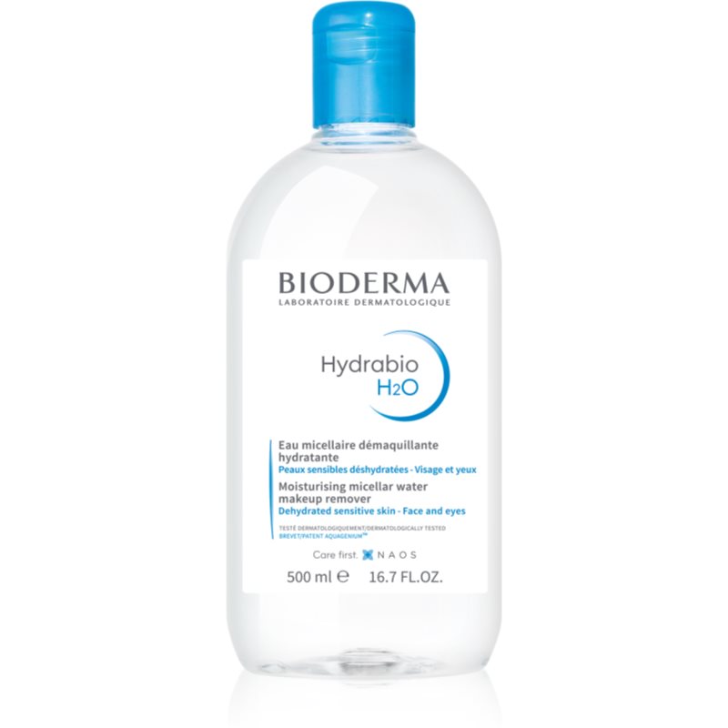 Bioderma Hydrabio H2O oczyszczający płyn micelarny do cery odwodnionej 500 ml