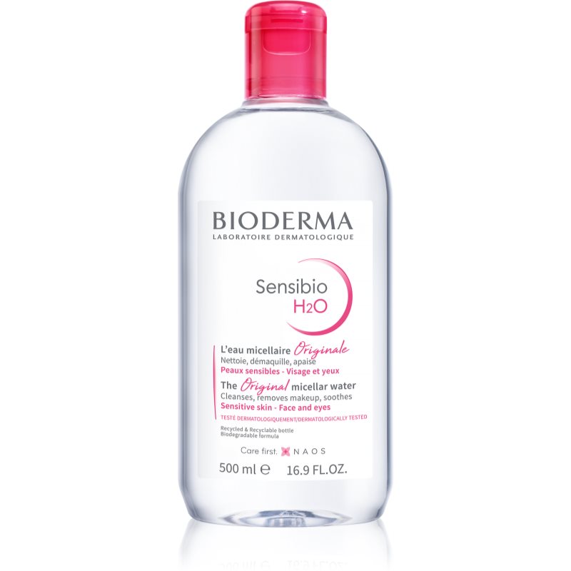 Bioderma Sensibio H2O woda micelarna dla cery wrażliwej 500 ml