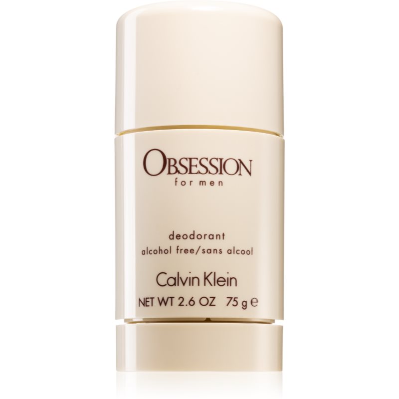 Calvin Klein Obsession for Men dezodorant w sztyfcie (bez alkoholu) bez alkoholu dla mężczyzn 75 ml