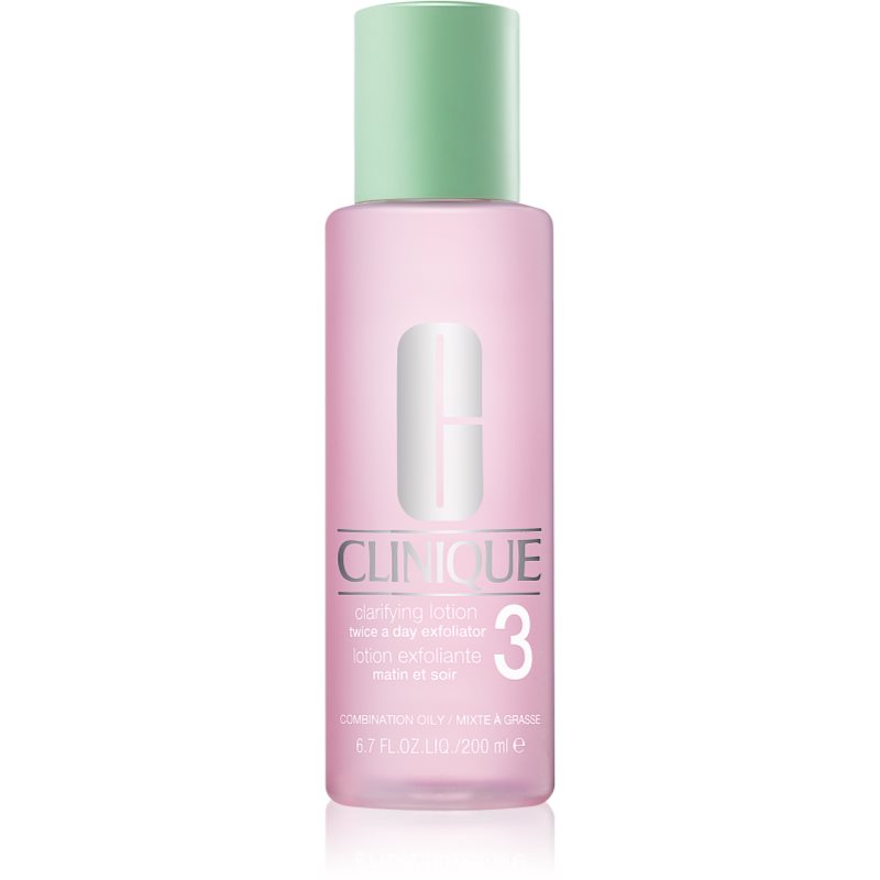 Clinique 3 Steps Clarifying Lotion 3 tonik do skóry tłustej i mieszanej 200 ml