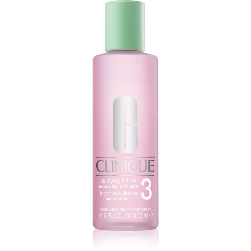 Clinique 3 Steps Clarifying Lotion 3 tonik do skóry tłustej i mieszanej 400 ml