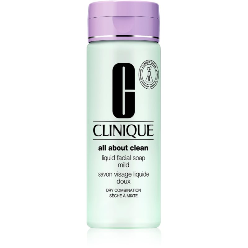 Clinique Liquid Facial Soap Mild mydło w płynie do skóry suchej i mieszanej 200 ml
