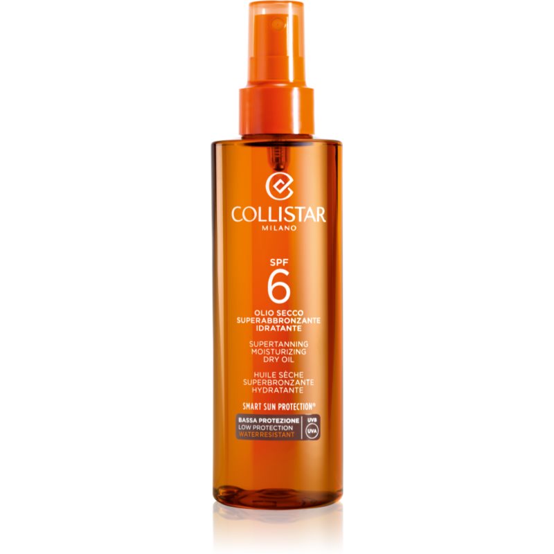 Collistar Special Perfect Tan Supertanning Moisturizing Dry Oil suchy olejek do opalania SPF 6 200 ml