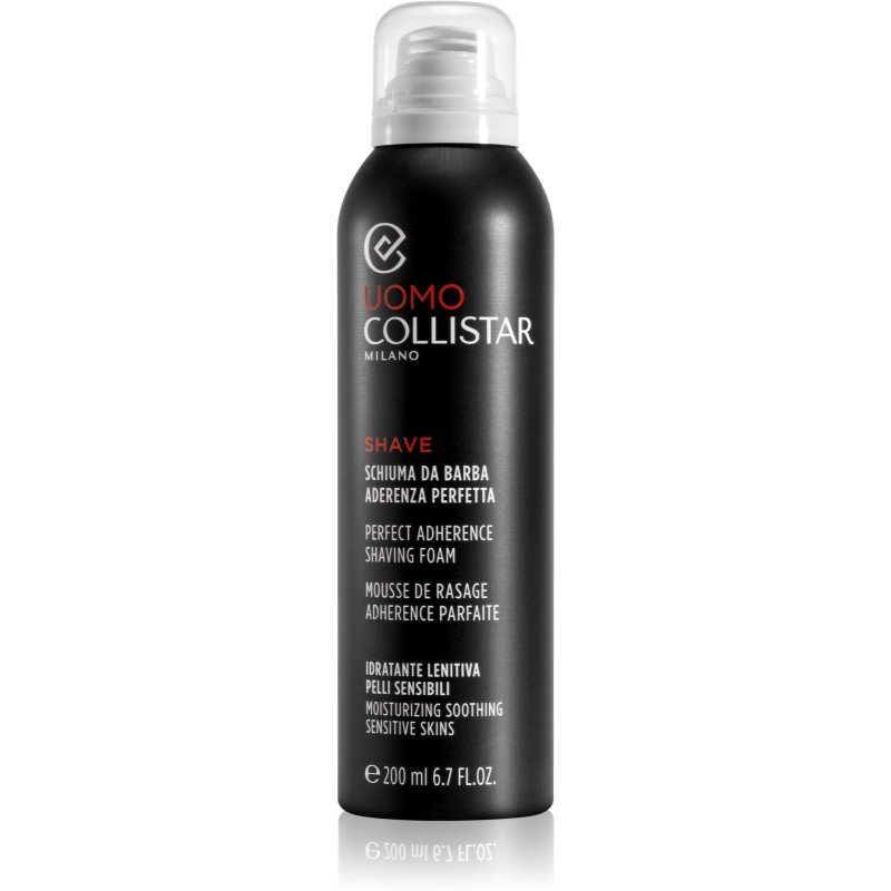 Collistar Uomo Perfect Adherence Shaving Foam pianka do golenia dla cery wrażliwej 200 ml