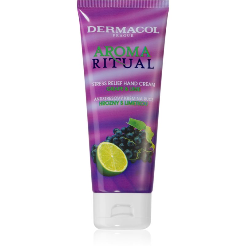 Dermacol Aroma Ritual Grape & Lime antystresowy krem do rąk 100 ml
