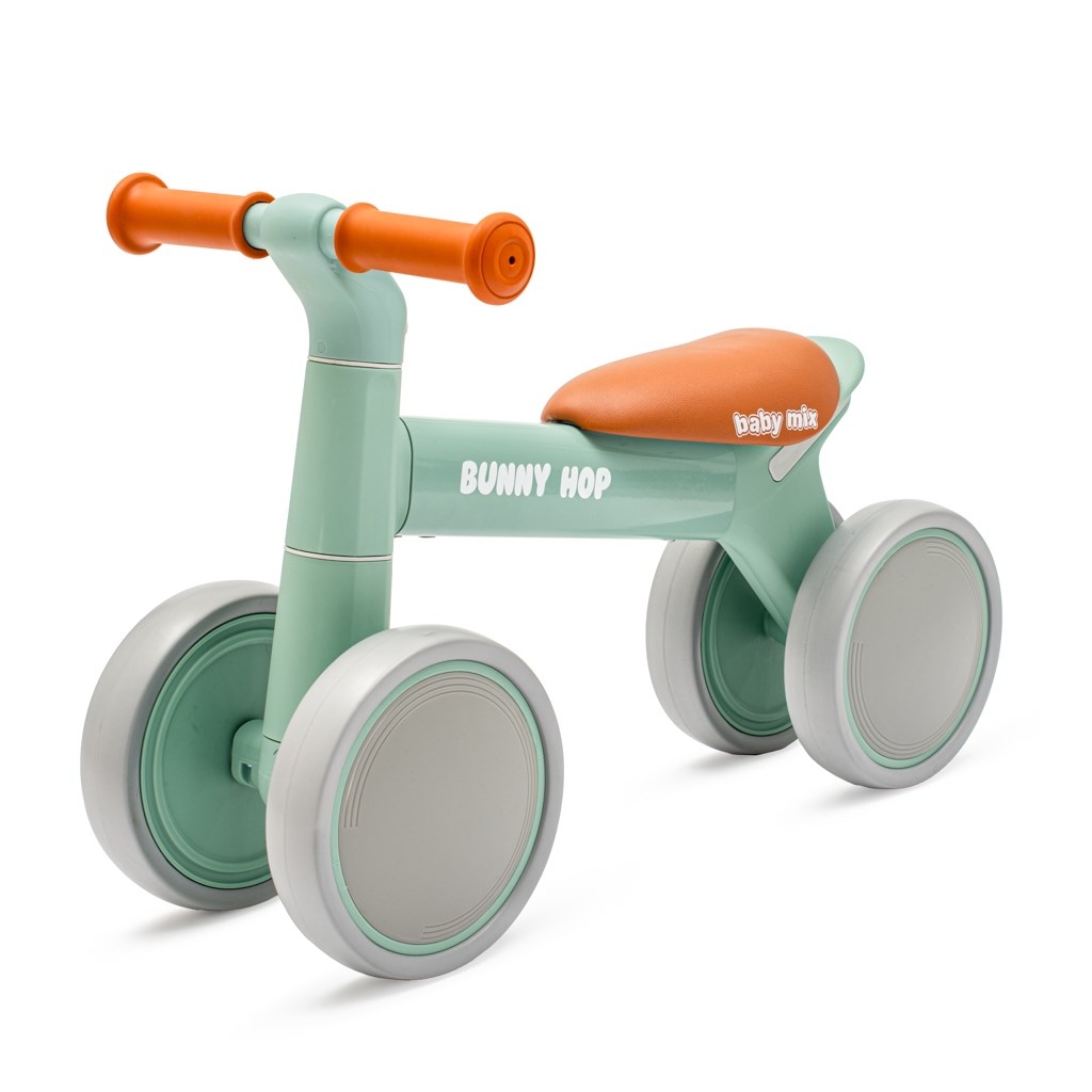 Detské odrážadlo Baby Mix Bunny Hop zelené , 20C56299