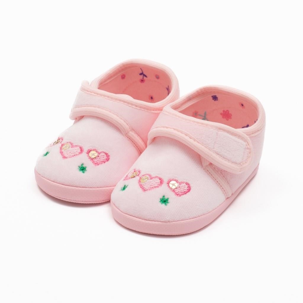 Dojčenské semiškové capačky New Baby srdiečka 6-12 m 6-12 m, 20C56393