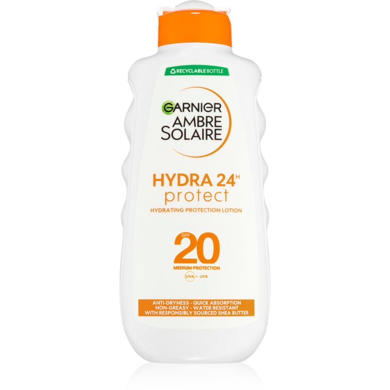 Garnier Ambre Solaire nawilżające mleczko do opalania SPF 20 200 ml