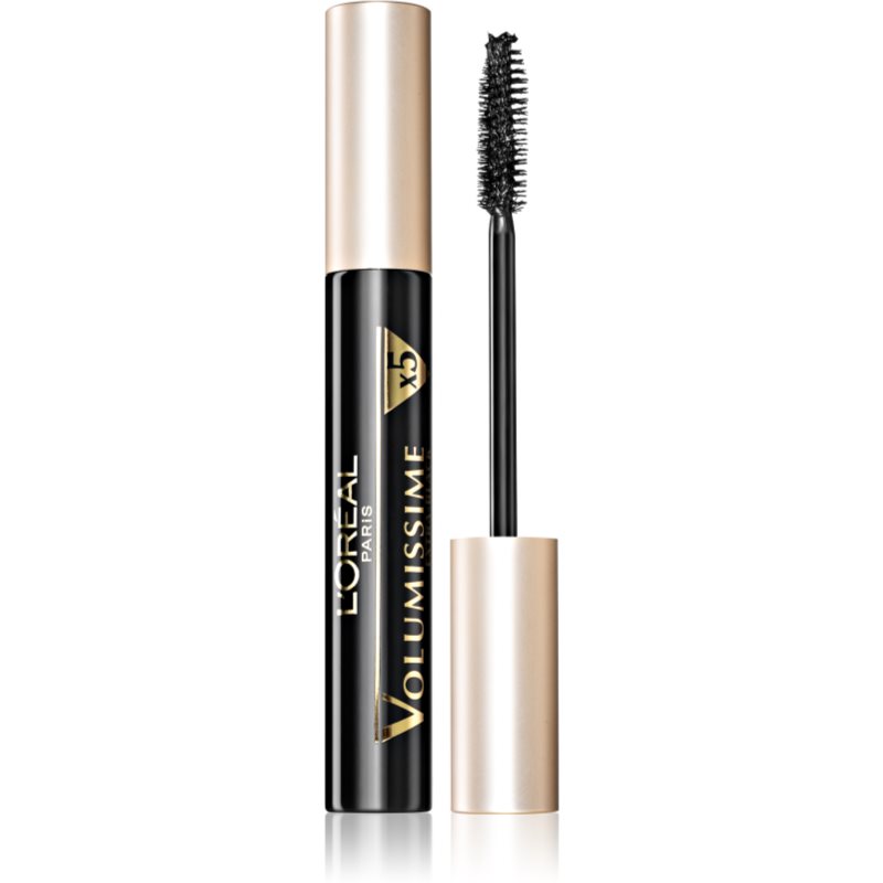 L’Oréal Paris Volumissime X5 tusz do rzęs zwiększający objętość i pogrubiający odcień Extra Black 7.5 ml