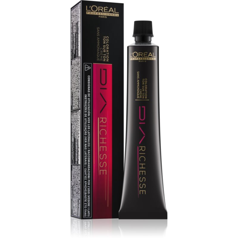 L’Oréal Professionnel Dia Richesse półtrwała farba do włosów bez amoniaku odcień 3 Dunkelbraun 50 ml