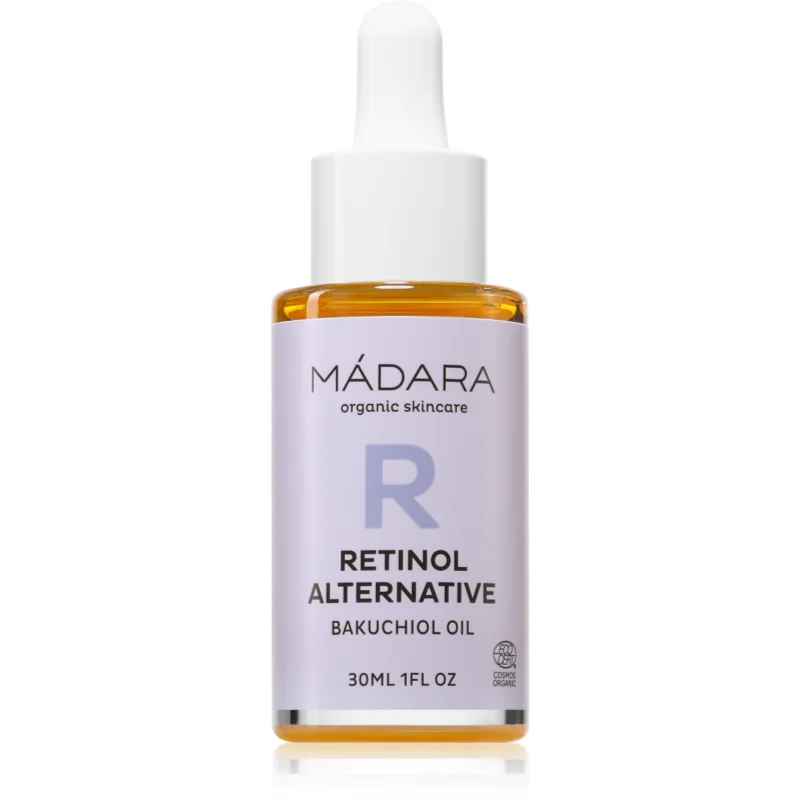 MÁDARA Retinol Alternative Bakuchiol Oil odmładzający olejek do twarzy o działaniu nawilżającym 30 ml