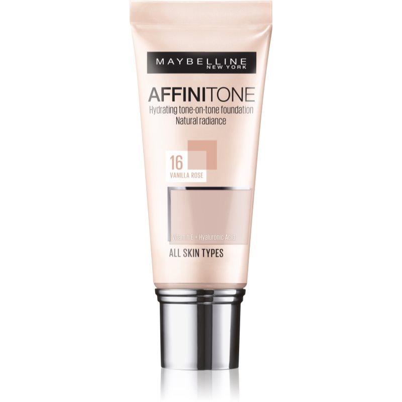 MAYBELLINE NEW YORK Affinitone podkład nawilżający odcień 16 Vanilla Rose 30 ml