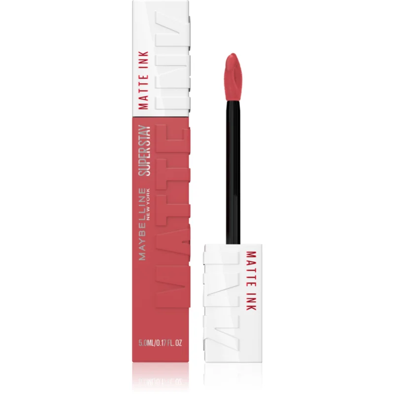 MAYBELLINE NEW YORK SuperStay Matte Ink pomadka matowa w płynie dla długotrwałego efektu odcień 170 Initiator 5 ml