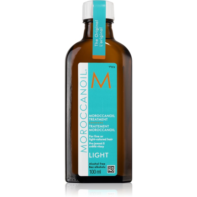 Moroccanoil Treatment Light olejek do delikatnych włosów farbowanych 100 ml