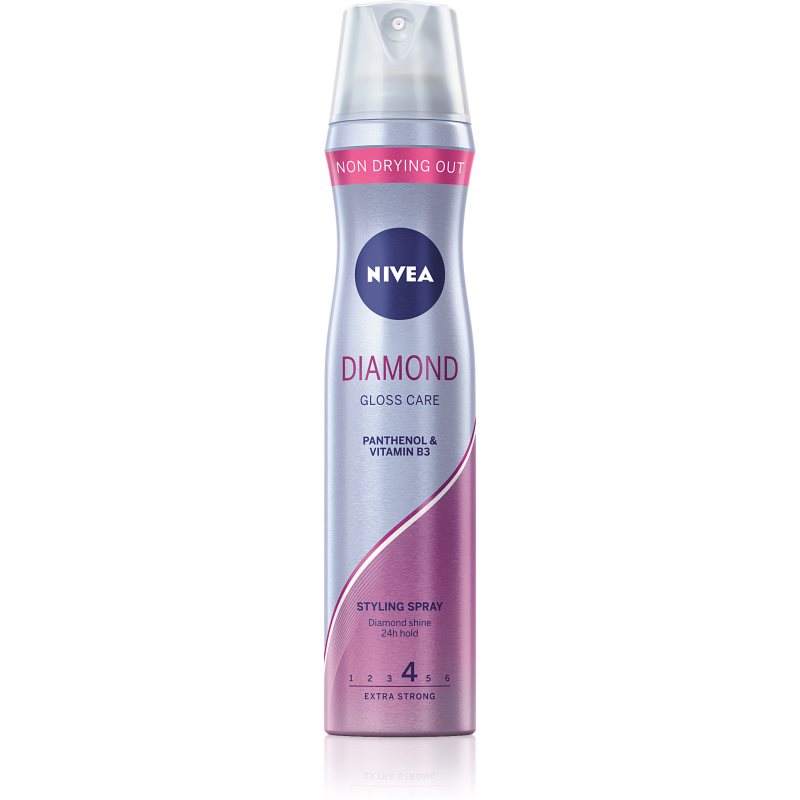 Nivea Diamond Gloss lakier do włosów 250 ml