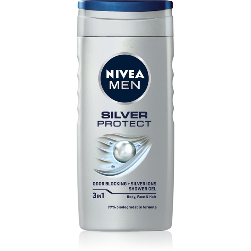 NIVEA MEN Silver Protect żel pod prysznic dla mężczyzn 250 ml