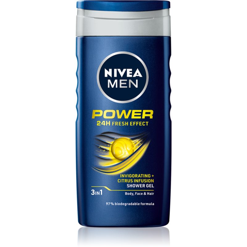 NIVEA MEN Power żel pod prysznic 250 ml