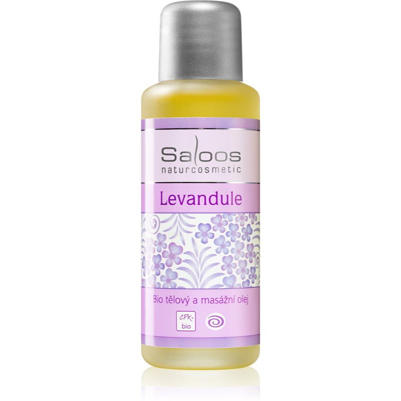 Saloos Bio Body And Massage Oils Lavender olejek do ciała i masażu 50 ml