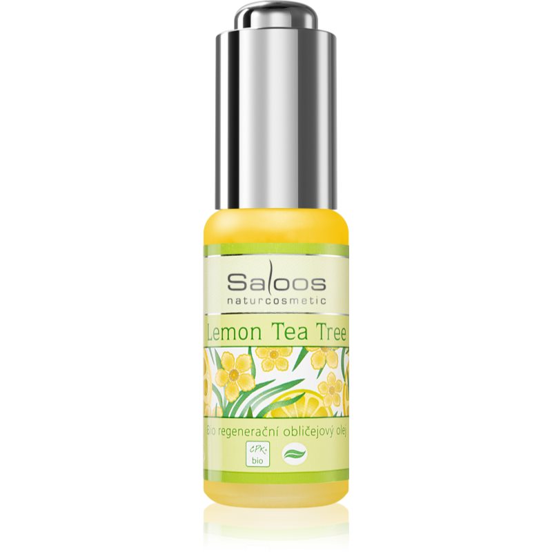 Saloos Bio Skin Oils Lemon Tea Tree olejek regenerujący do cery tłustej i problematycznej 20 ml
