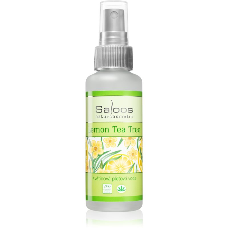 Saloos Floral Water Lemon Tea Tree tonik kwiatowy do twarzy 50 ml
