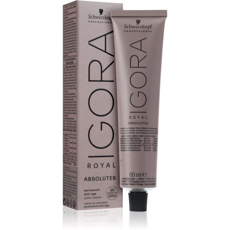 Schwarzkopf Professional IGORA Royal Absolutes farba do włosów odcień 4-60 Medium Brown Chocolate Natural 60 ml