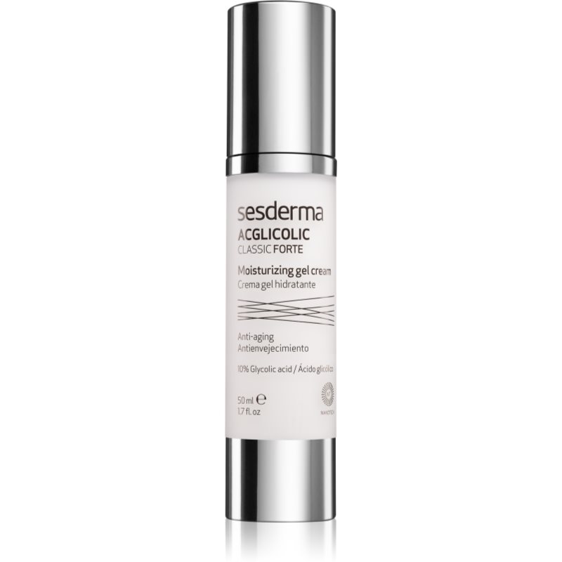 Sesderma Acglicolic Classic Forte Facial krem w żelu do kompleksowej ochrony przeciwzmarszczkowej 50 ml