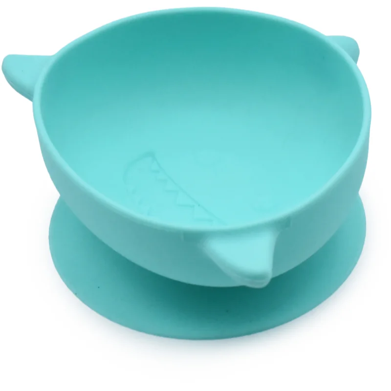 Melii Silicone Suction Bowl miska silikonowa z przyssawką Shark 2x300 ml
