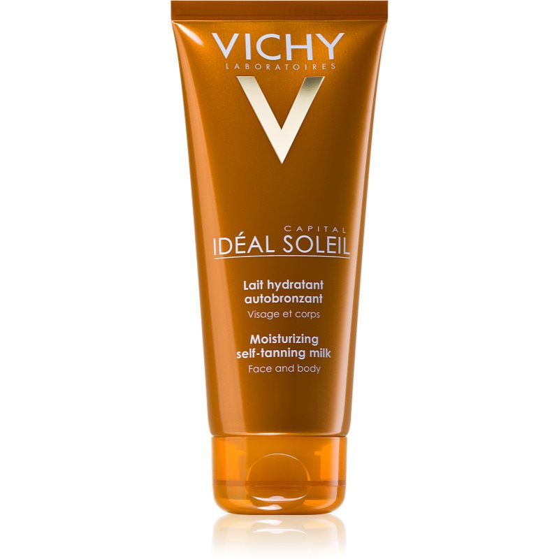 Vichy Capital Soleil nawilżające mleczko samoopalające do twarzy i ciała 100 ml