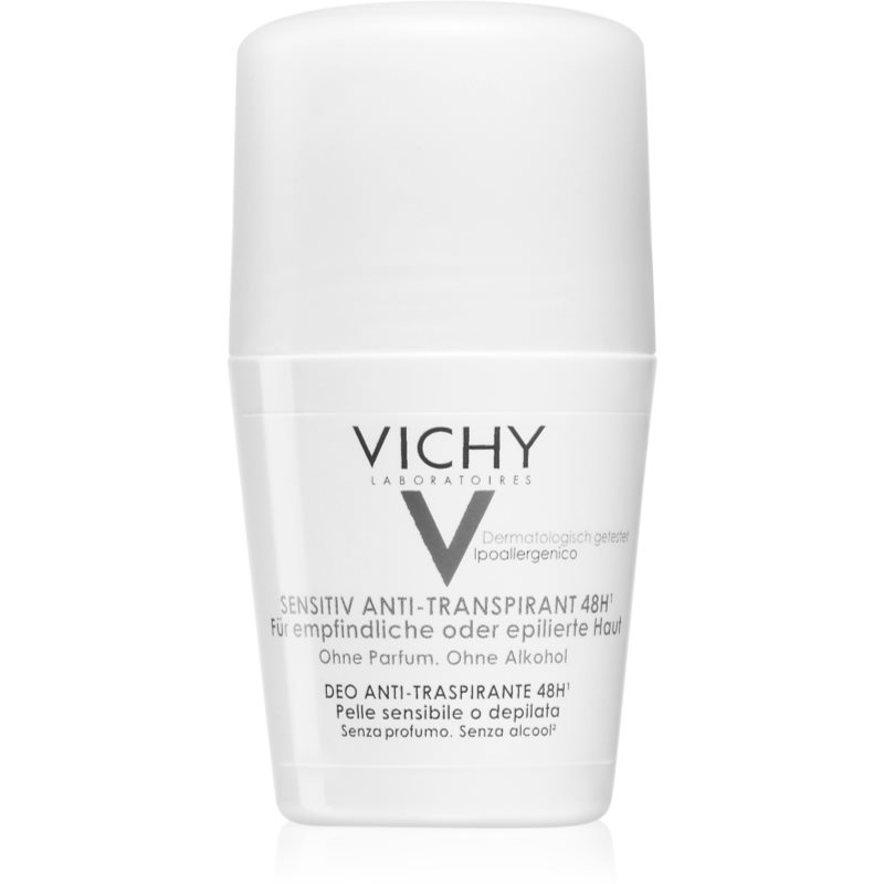 Vichy Deodorant 48h dezodorant roll-on do skóry wrażliwej i podrażnionej 50 g