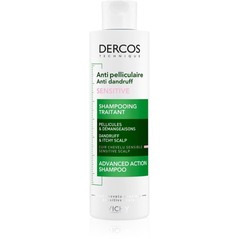 Vichy Dercos Anti-Dandruff Sensitive szampon łagodzący do wrażliwej skóry głowy przeciw łupieżowi 200 ml