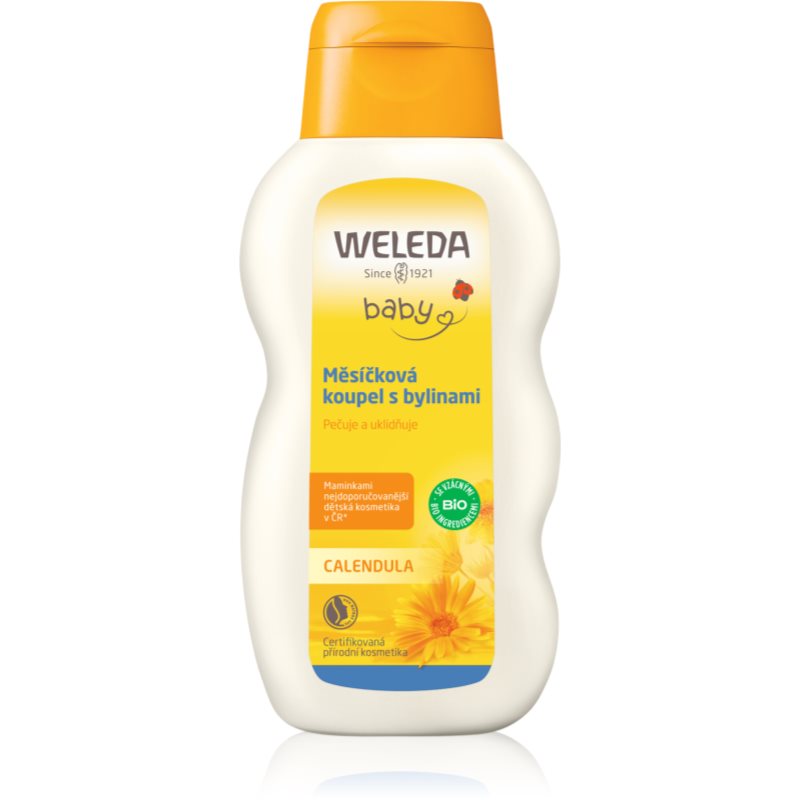 Weleda Baby and Child nagietkowa kąpiel z ziołami 200 ml