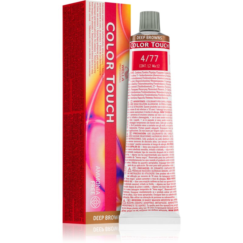 Wella Professionals Color Touch Deep Browns farba do włosów odcień 4/77 60 ml